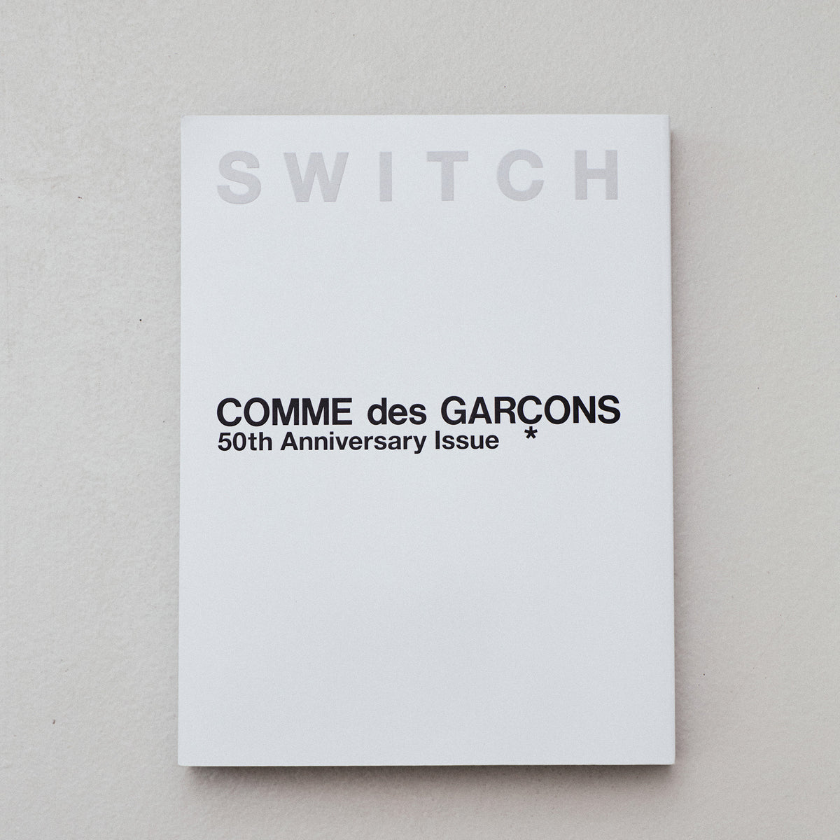 SWITCH: COMME DES GARÇONS 50TH ANNIVERSARY ISSUE