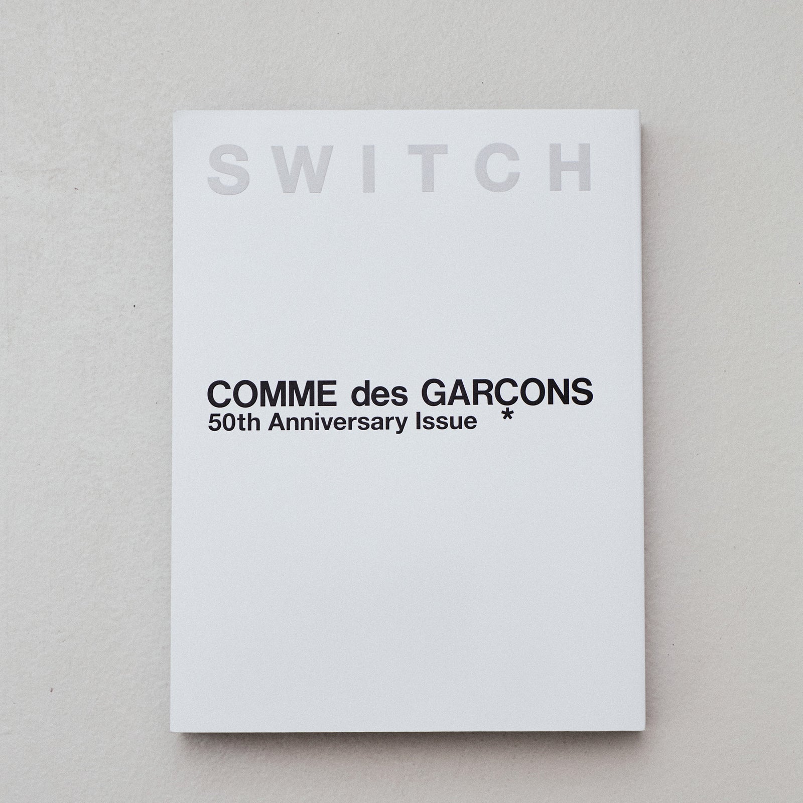 SWITCH: COMME DES GARÇONS 50TH ANNIVERSARY ISSUE